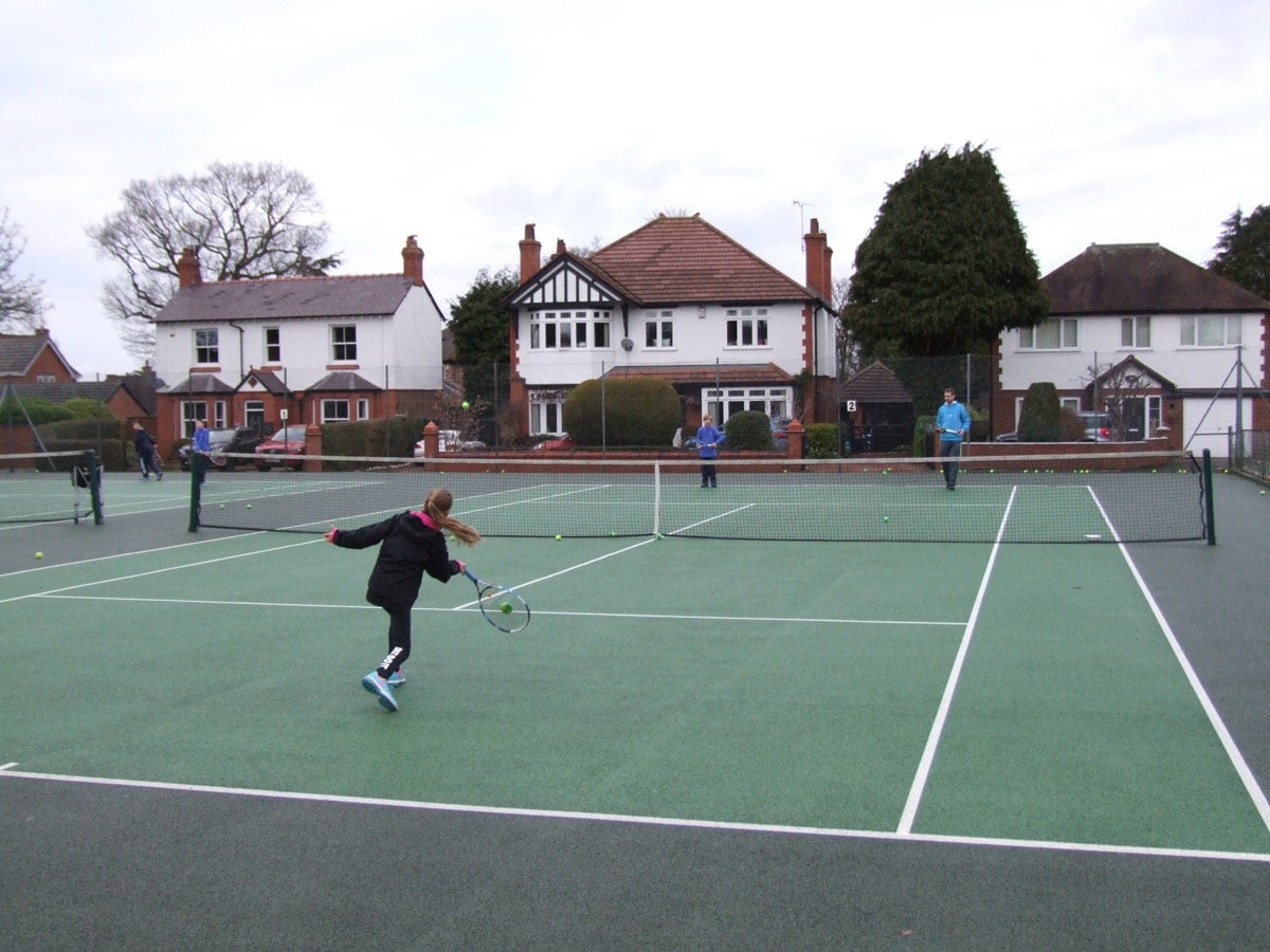 Tennis lessons in Chester